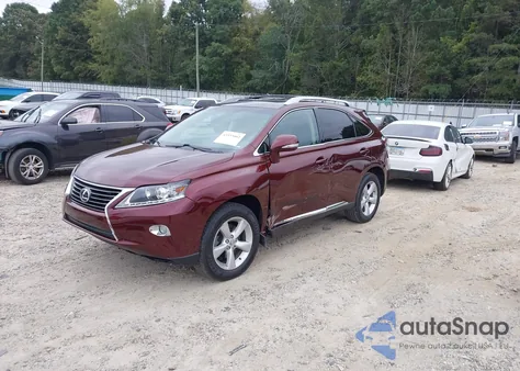 2013 Lexus Rx 350 from USA, damaged, VIN 2T2BK1BA1DC222049